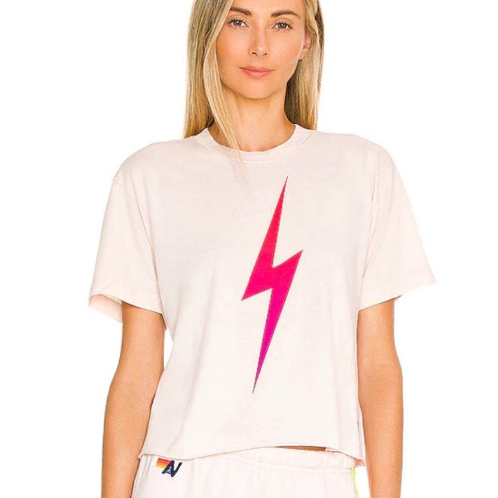 Aviator Nation Bolt Boyfriend Tee